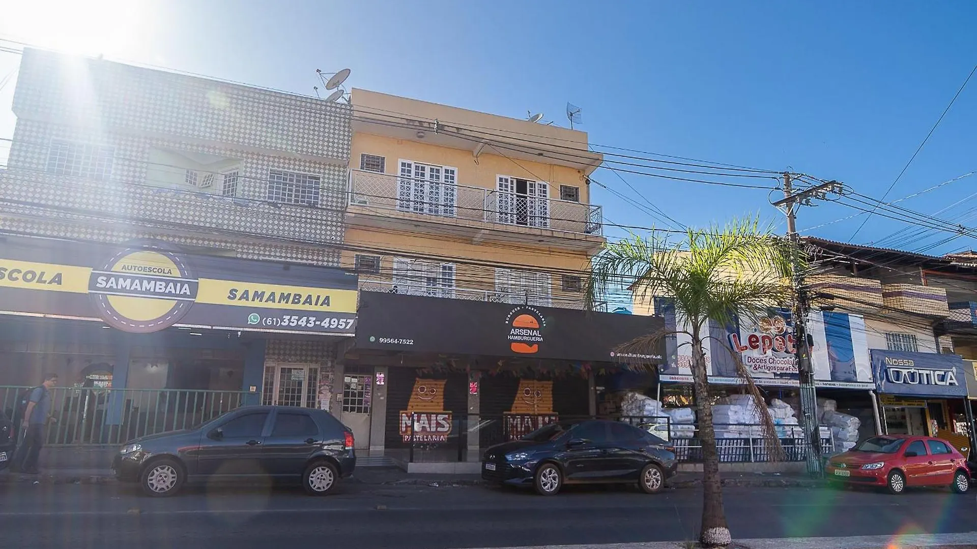 Apartamentos 2 Qtos C/Suite ,Cozinha Completa, Wi-Fi 1Giga, Jr Catito Brasília Brasil